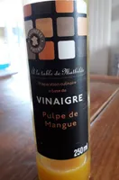 Préparation culinaire à base de vinaigre pulpe de mangue