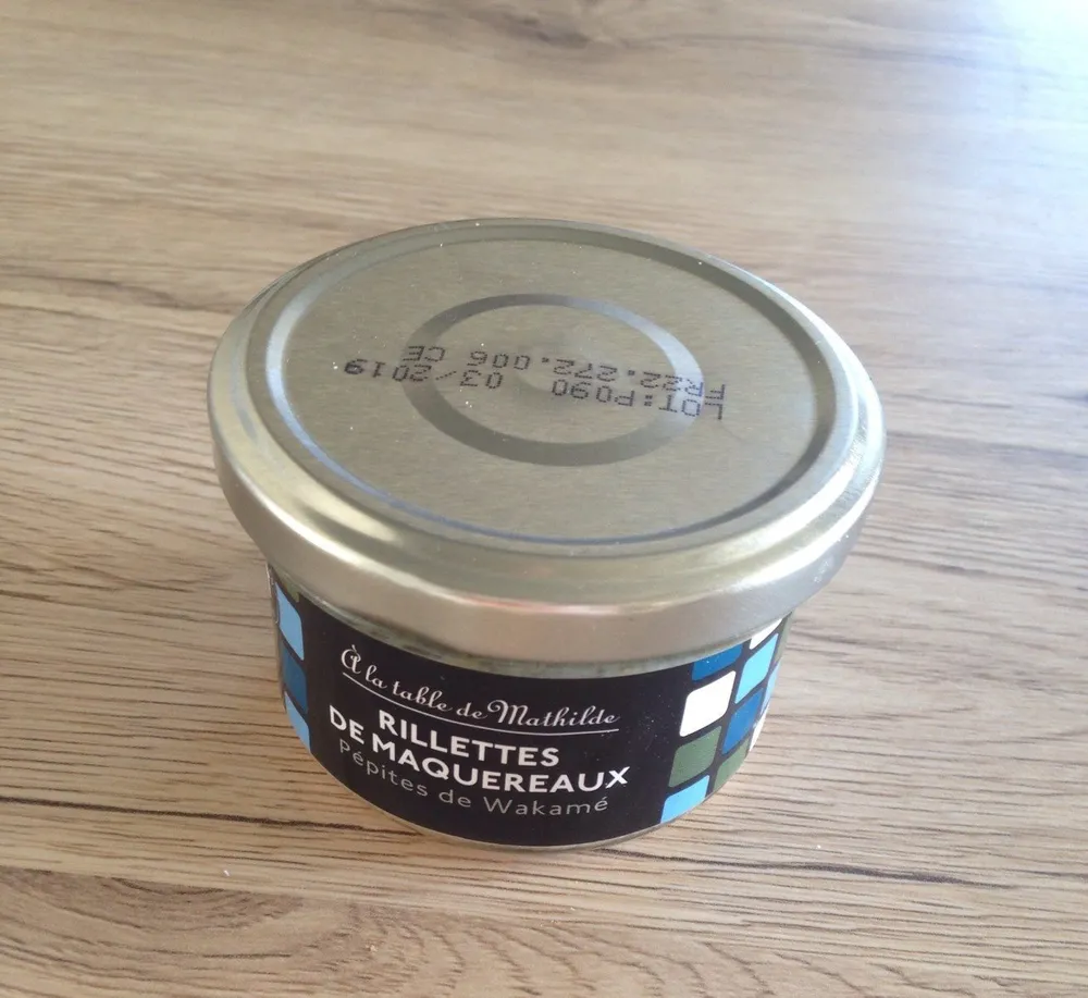 Rillette de maquereau