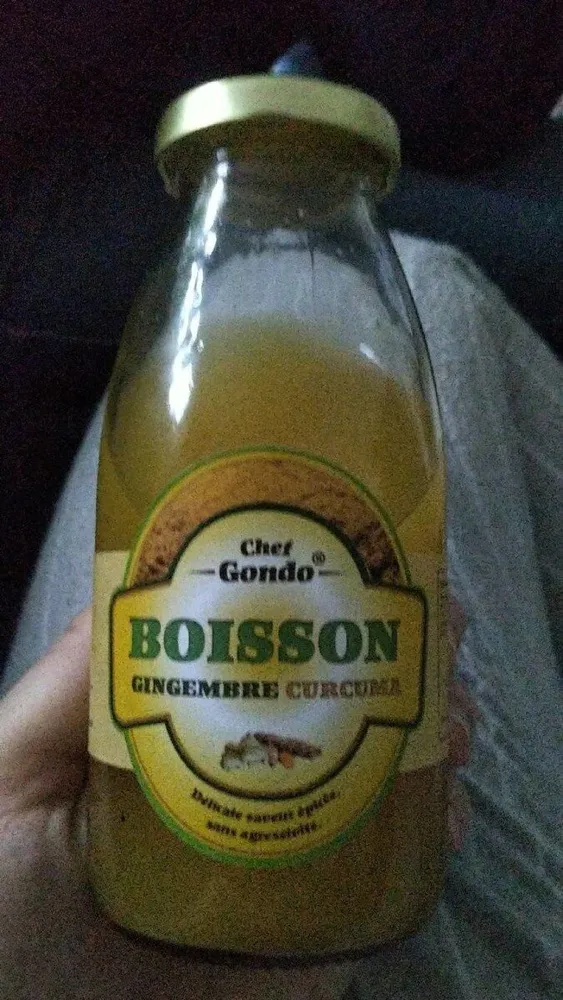 Boisson gingembre curcuma