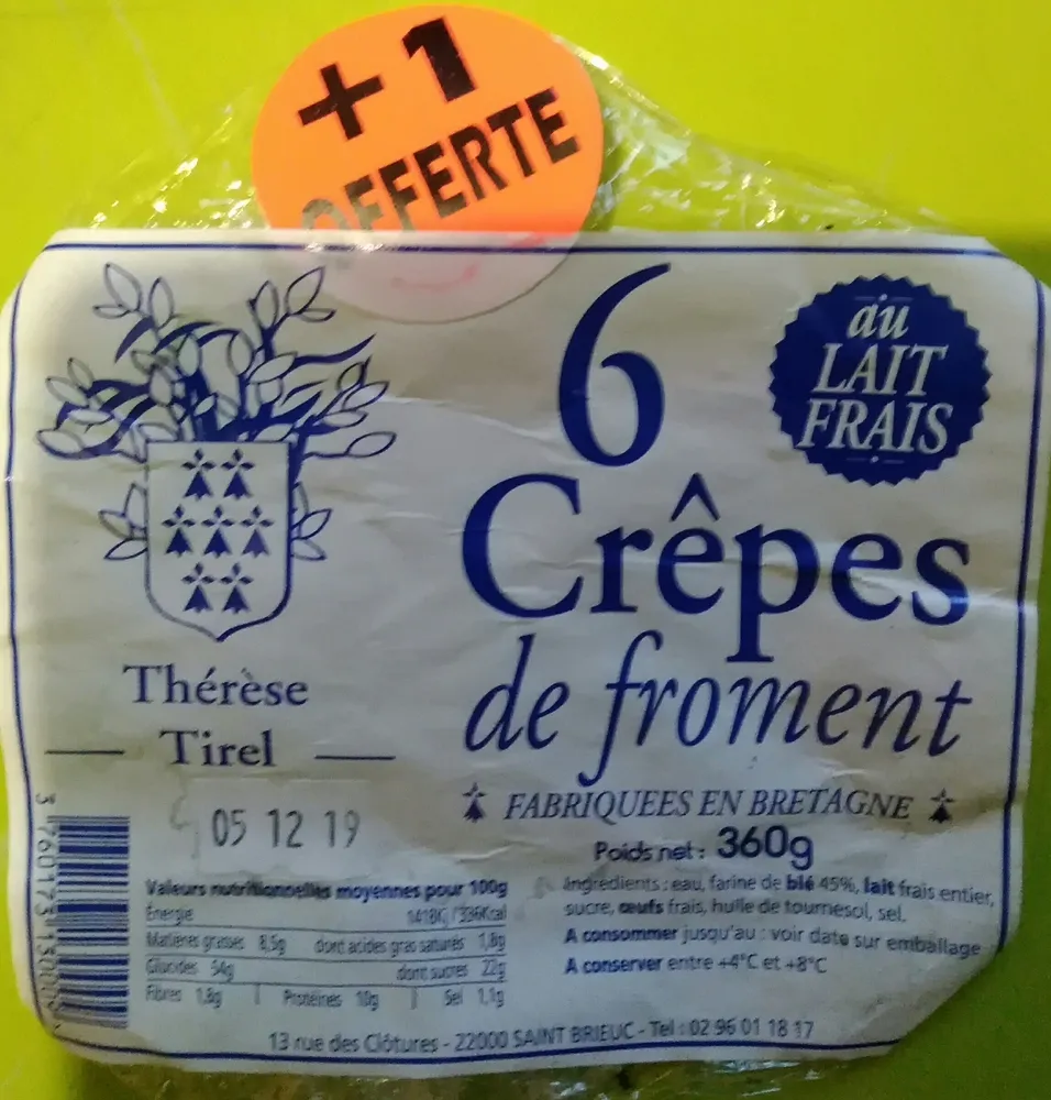 Crêpes Froment
