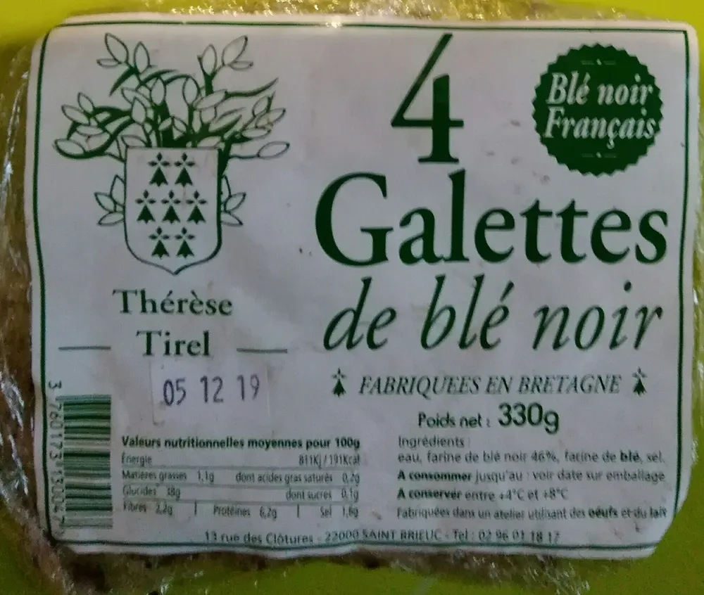 Galettes de blé noir