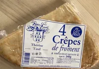 Crepes de froment au lait frais