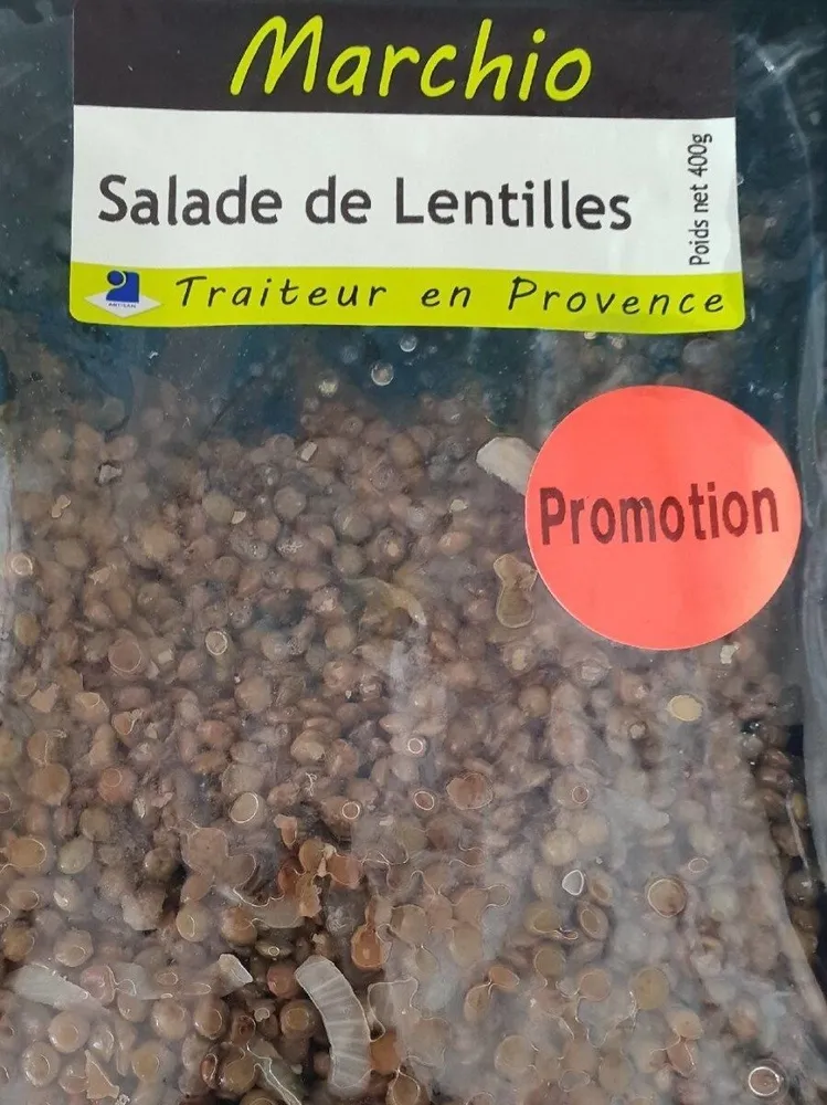 Salade de lentilles