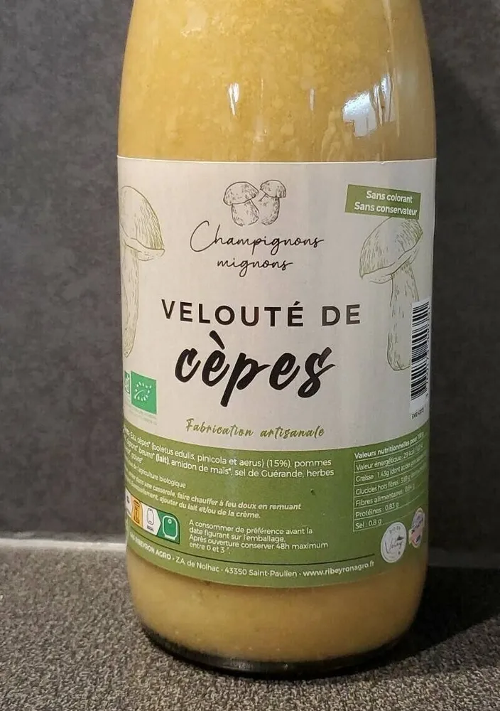 Velouté de cèpes