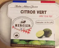 Sorbet citron vert