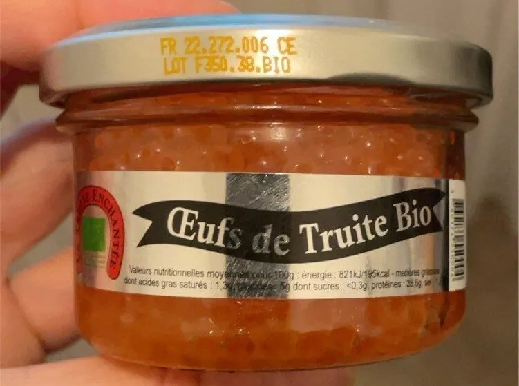 Œufs de truite bio
