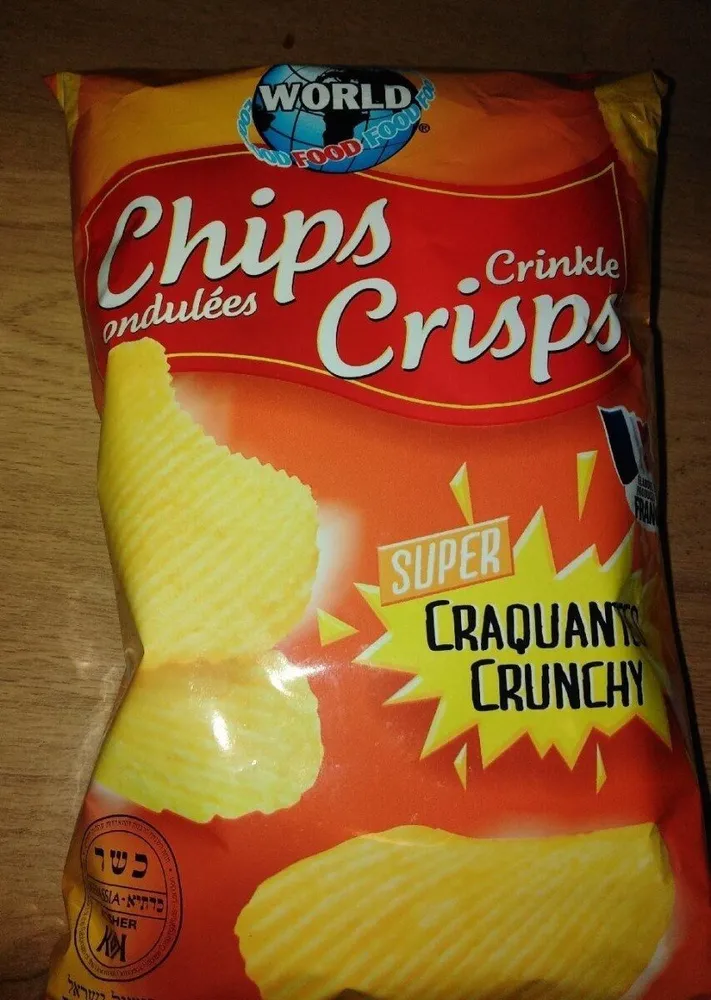 Chips ondulées