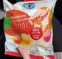 Bonbons aromatises fruit