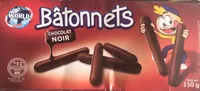 Batonnets choco noir