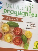 Tartines bio craquantes