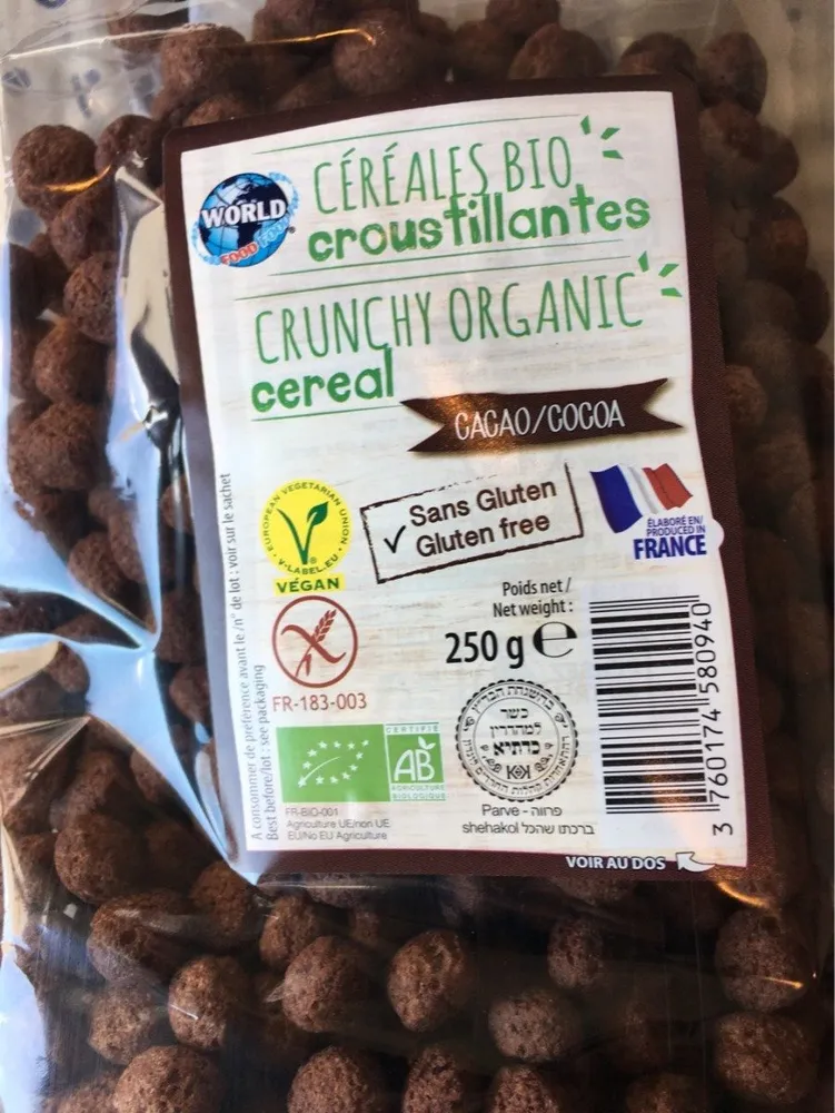 Cereales bio croustillantes