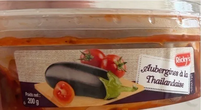 Aubergines à la thailandaise