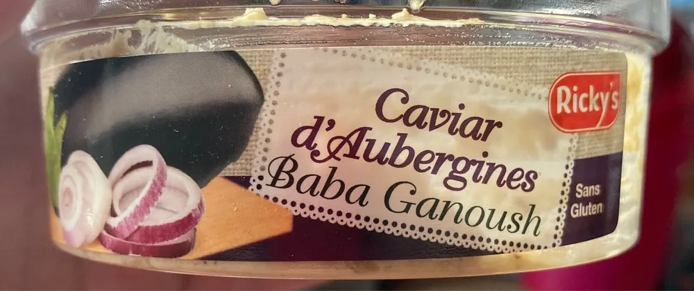 Caviar d'aubergines baba ganoush