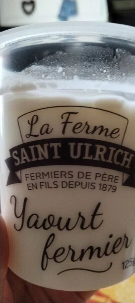 Yaourt fermier au citron