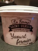 Yaourt fermier à la mûre