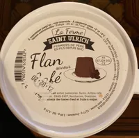 Flan saveur café
