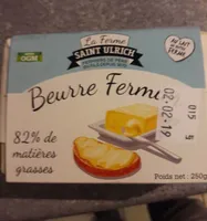 Beurre fermier