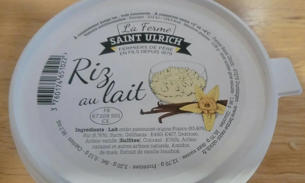 Riz au lait