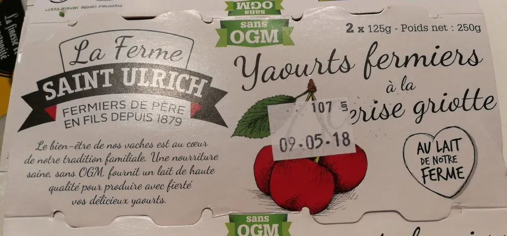Yaourt à la fraise