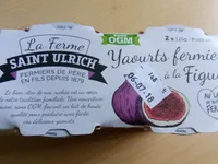 Yaourts Fermiers à la Figue