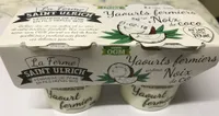 Yaourt fermier noix de coco