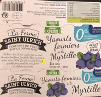 Yaourts fermiers 0%
