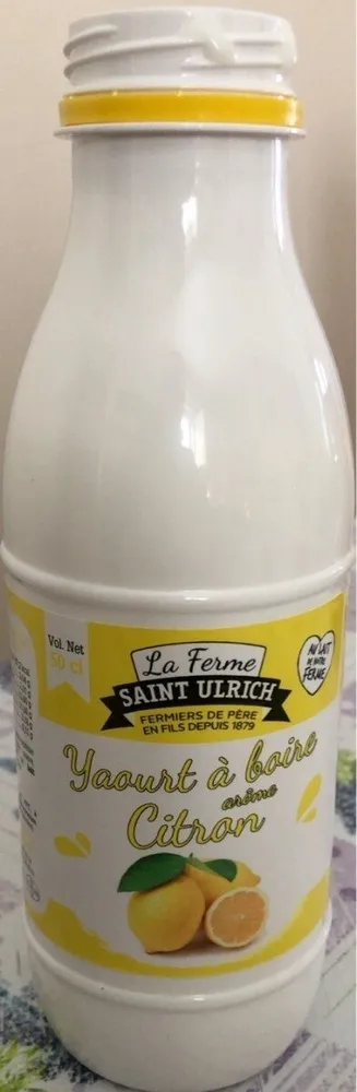 Yaourth à boire citron