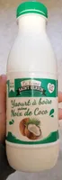 Yaourt à boire arôme coco