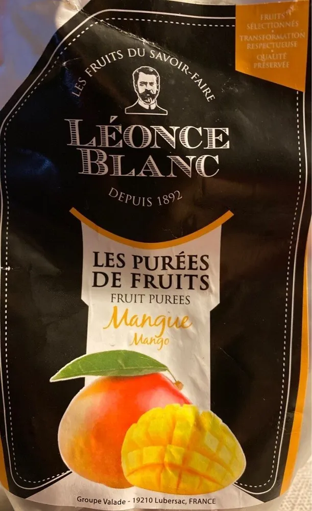 Les purees de fruits - Mangue