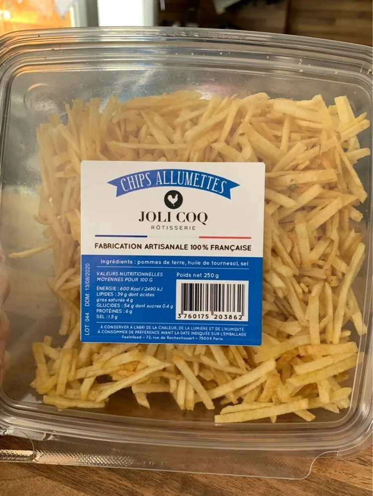 Chips allumettes