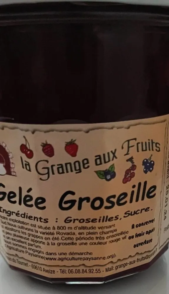 Gelée groseille