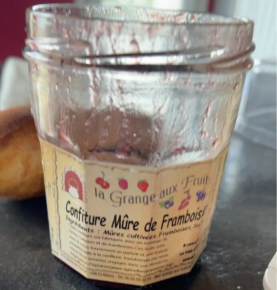 Confiture Mûre de Framboisier