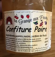 Confiture Poire