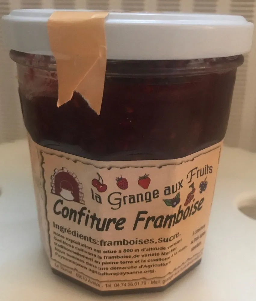 Confiture de framboise