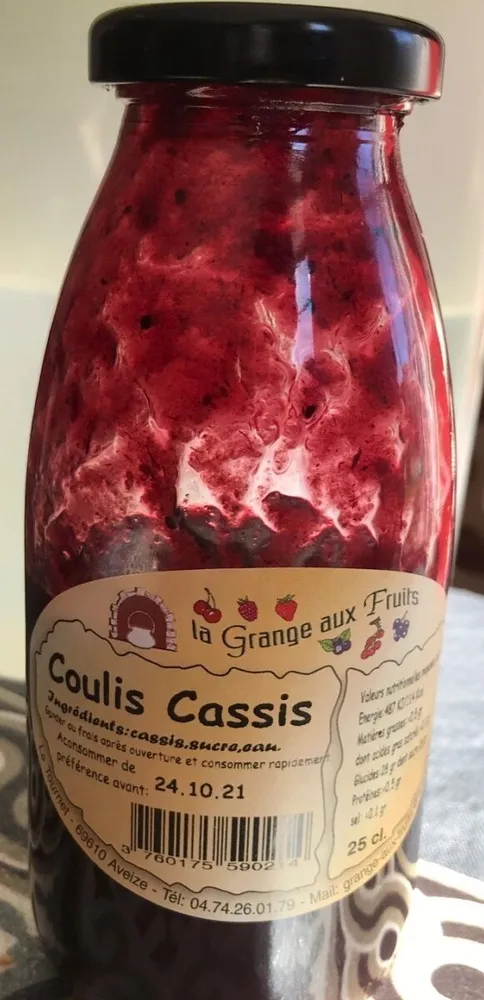 Coulis Cassis