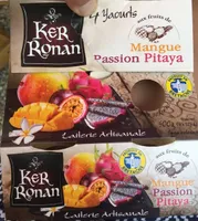 Yaourts Mangue passion pitaya