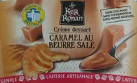 Crème dessert Caramel au beurre salé (et sa Galette bretonne)