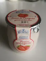 Yaourt fraises de Plougastel