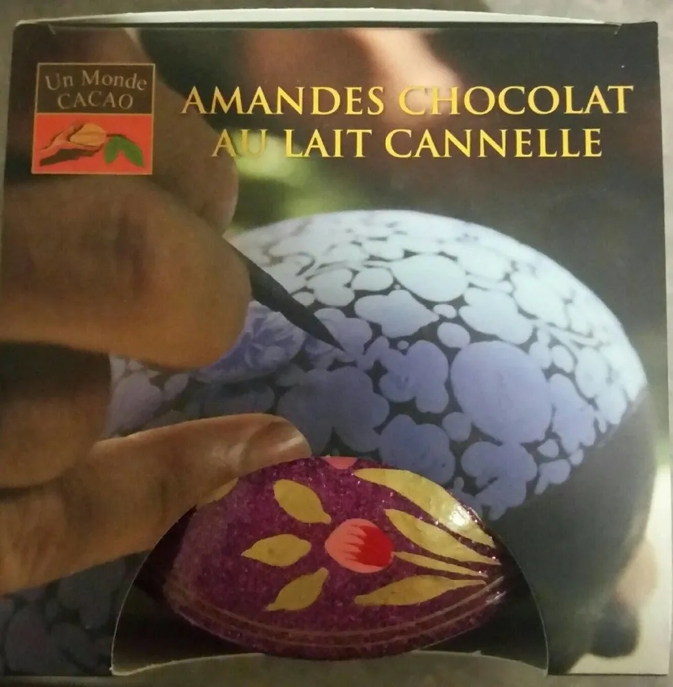 Amandes Chocolat au lait cannelle