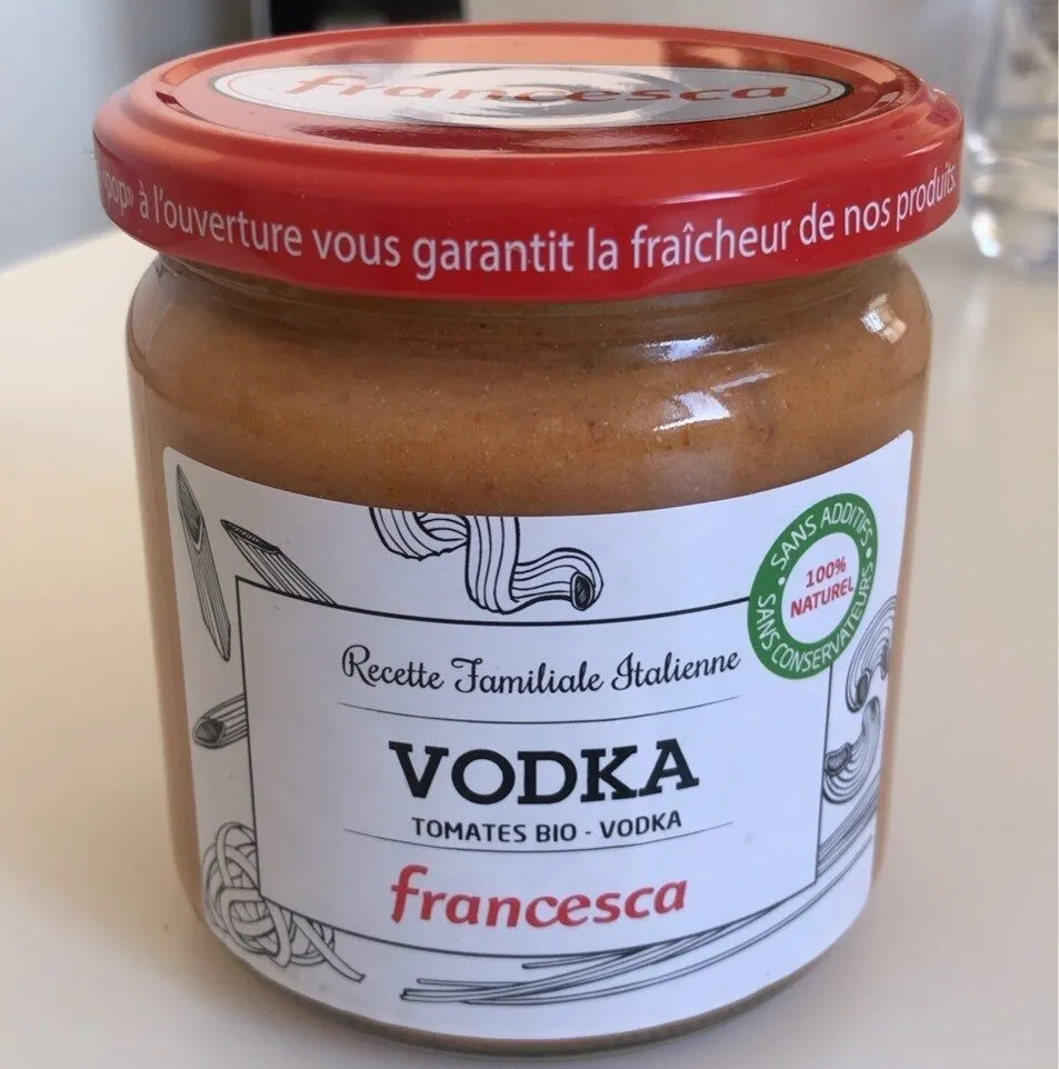 Sauce vodka