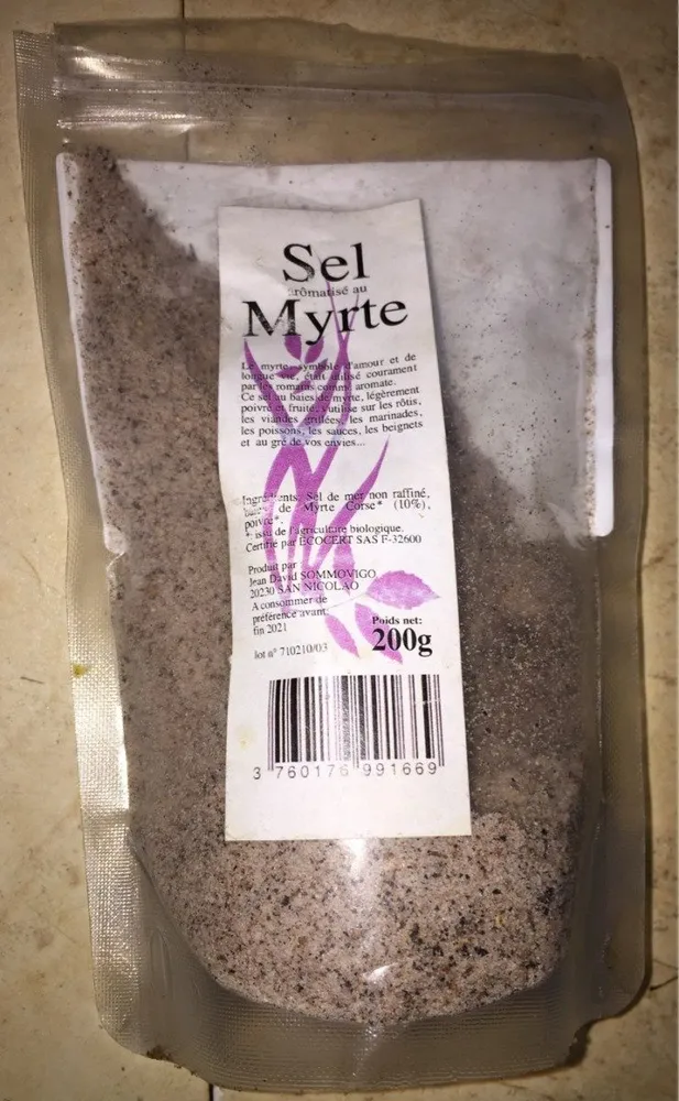 Sel aux baies de myrte