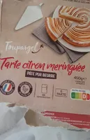 Tarte meringuée citron