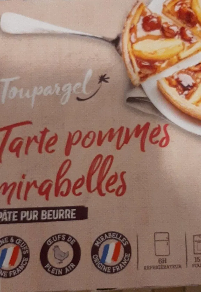 Tarte pommes mirabelles