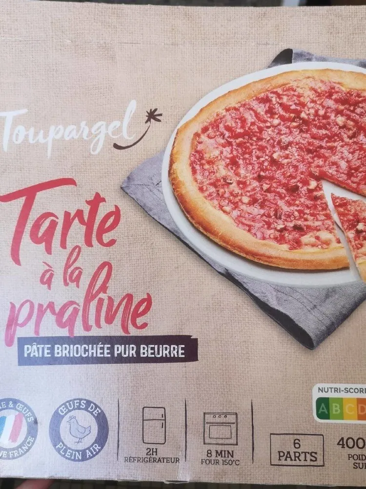 Tarte à la praline