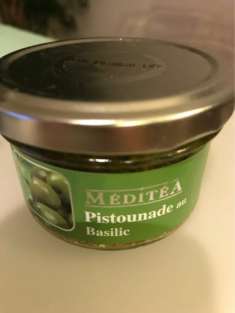 Pistounade au basilic