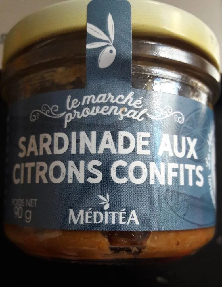 Sardinade aux citrons confis