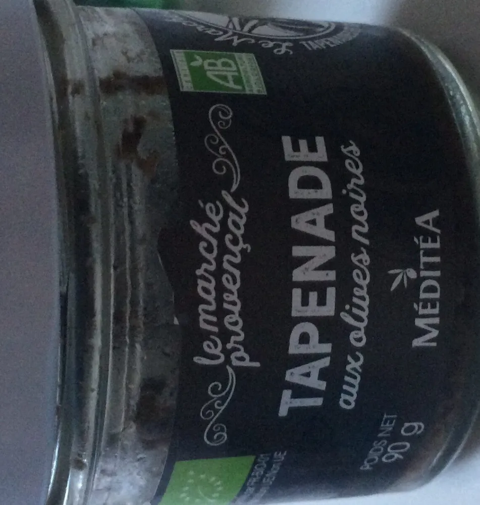 Méditéa - Tapenade aux olives noires