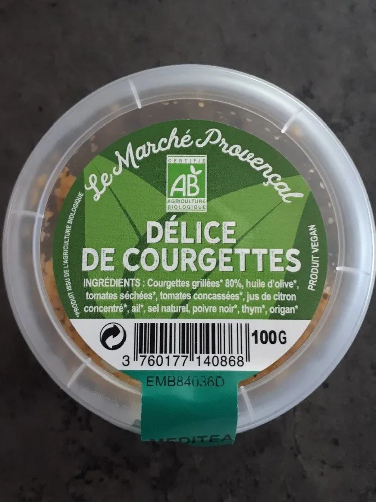 Delices de courgettes