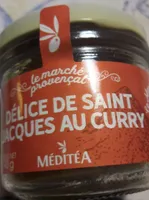 Délice de saint Jacques au curry