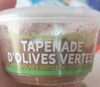 Tapenade d'olives vertes